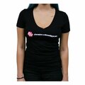 Baja Designs Black Ladies V Neck T Shirt Medium 980020